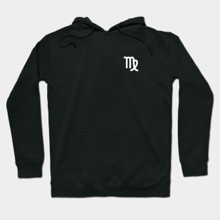 Virgo Zodiac Sign Only - Minimal DM Hoodie